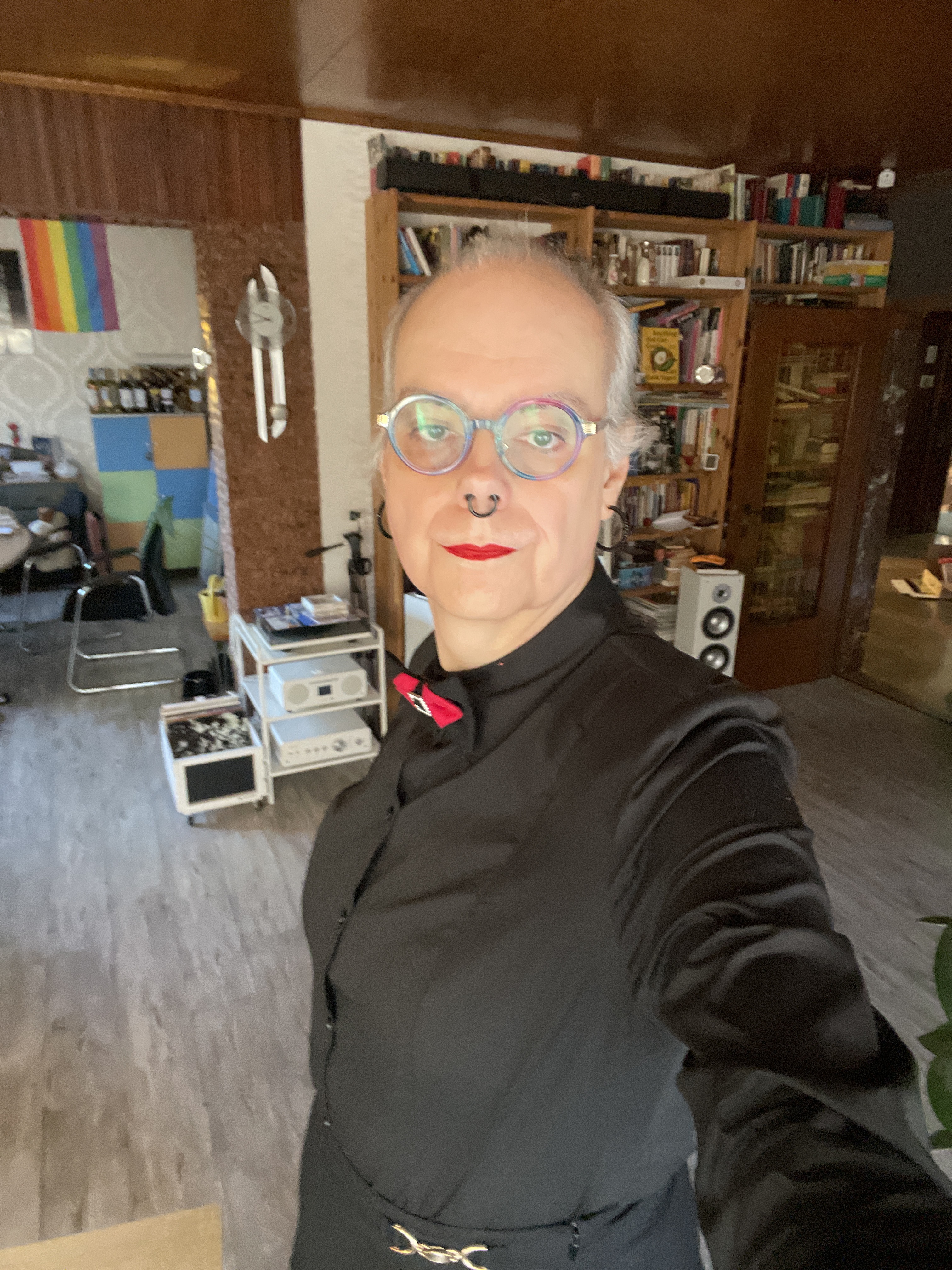 And a selfie to show off the bowtie